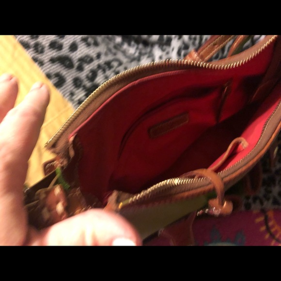 Green leather purse - Picture 3 of 8